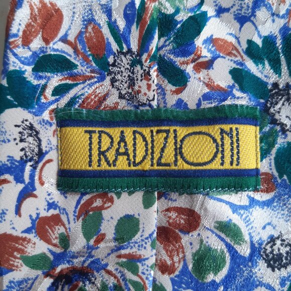 Tradizoni Silk Tie - Picture 4 of 5